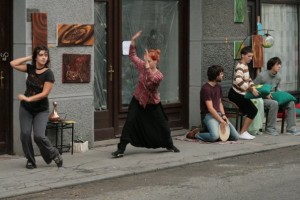 plesači iz Prostor+ i ja