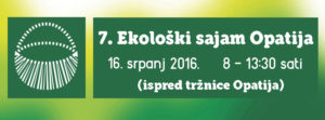 Ljetujte na Ekološkom sajmu u Opatiji, 16.07.2016.