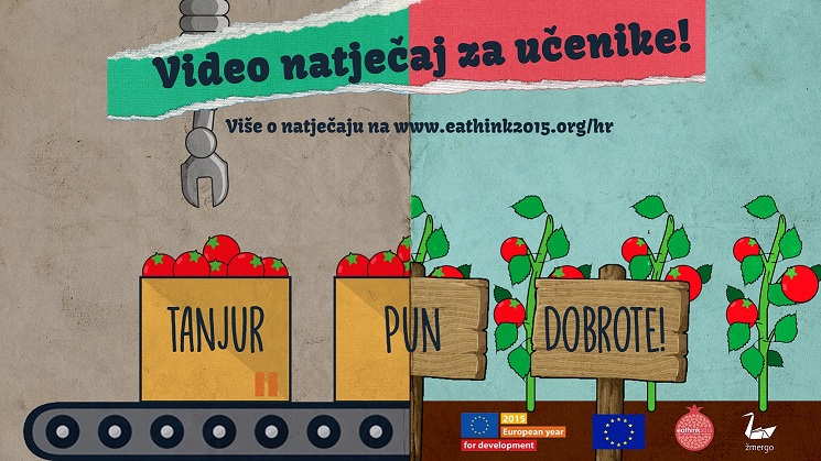 Video natječaj “Tanjur pun dobrote!” za EAThink učenike i one koji će to tek postati! ROK: 1.3.2017.