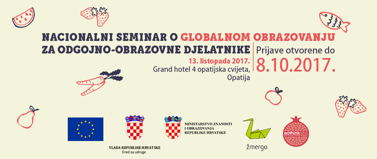 Otvorene prijave na prvi nacionalni seminar o globalnom obrazovanju
