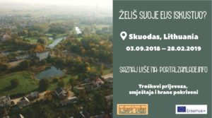 Prilika za volontiranje u Litvi