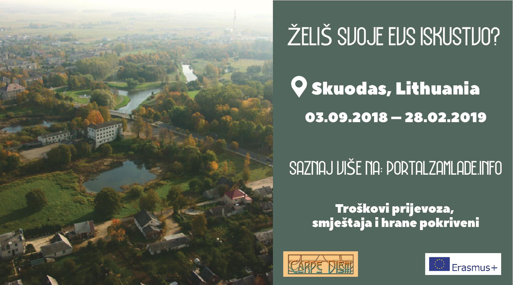 Prilika za volontiranje u Litvi