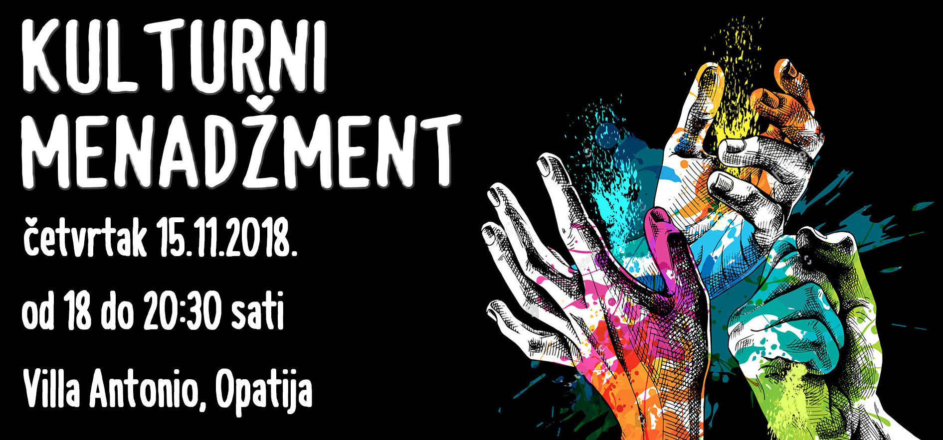 Najava edukacije/radionice “Kulturni menadžment”