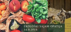 Ekološki sajam Opatija, u subotu 14. rujna ispred Mrkata