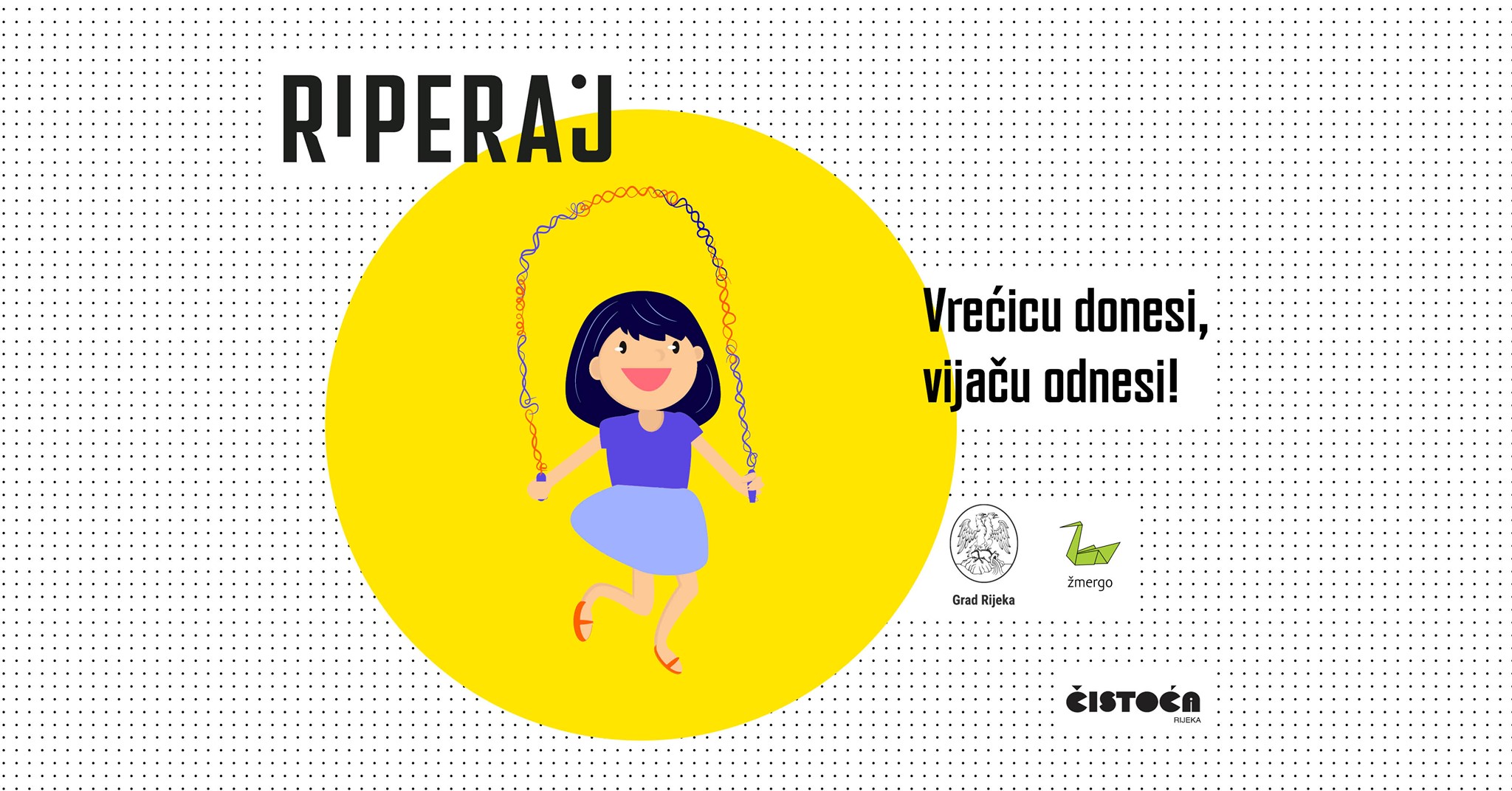 Poziv na radionicu izrade vijača od plastičnih vrećica u Riperaju