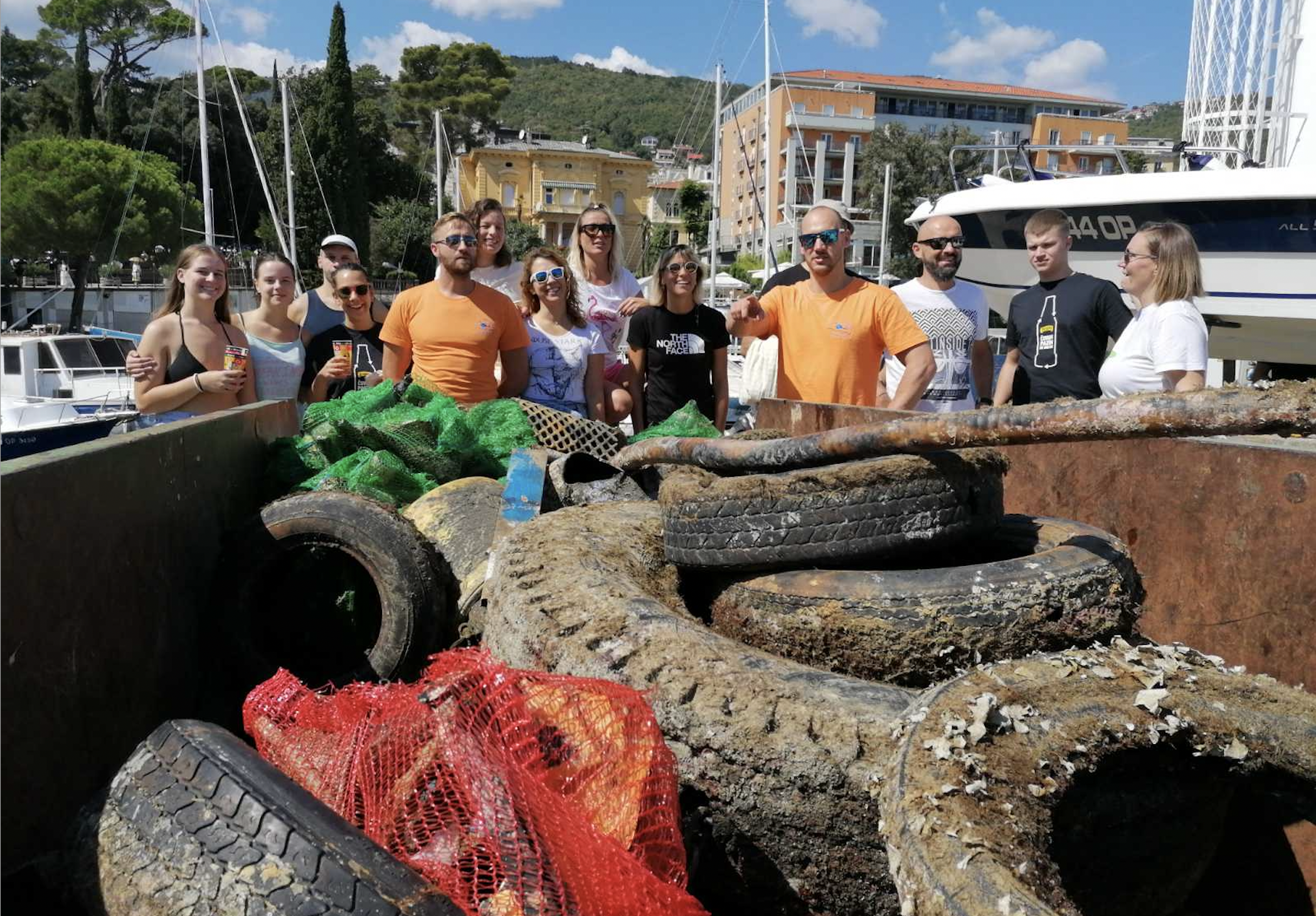 Akcija čišćenja podmorja u opatijskoj lučici