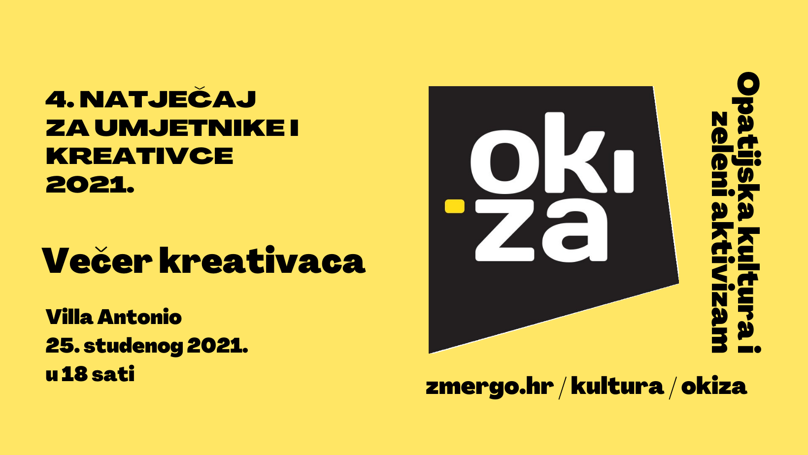Večer kreativaca – live streaming