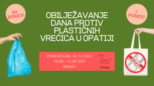 Obilježavamo Dan protiv plastičnih vrećica na opatijskom Mrkatu