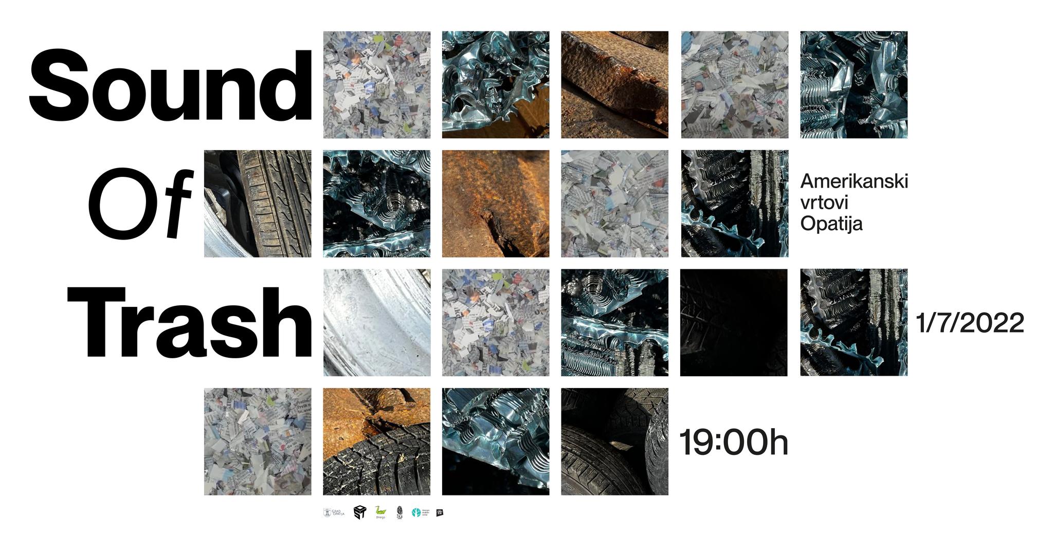 Poziv na otvorenje izložbe mladih umjetnica “Sound of trash” u Amerikanskim vrtovima