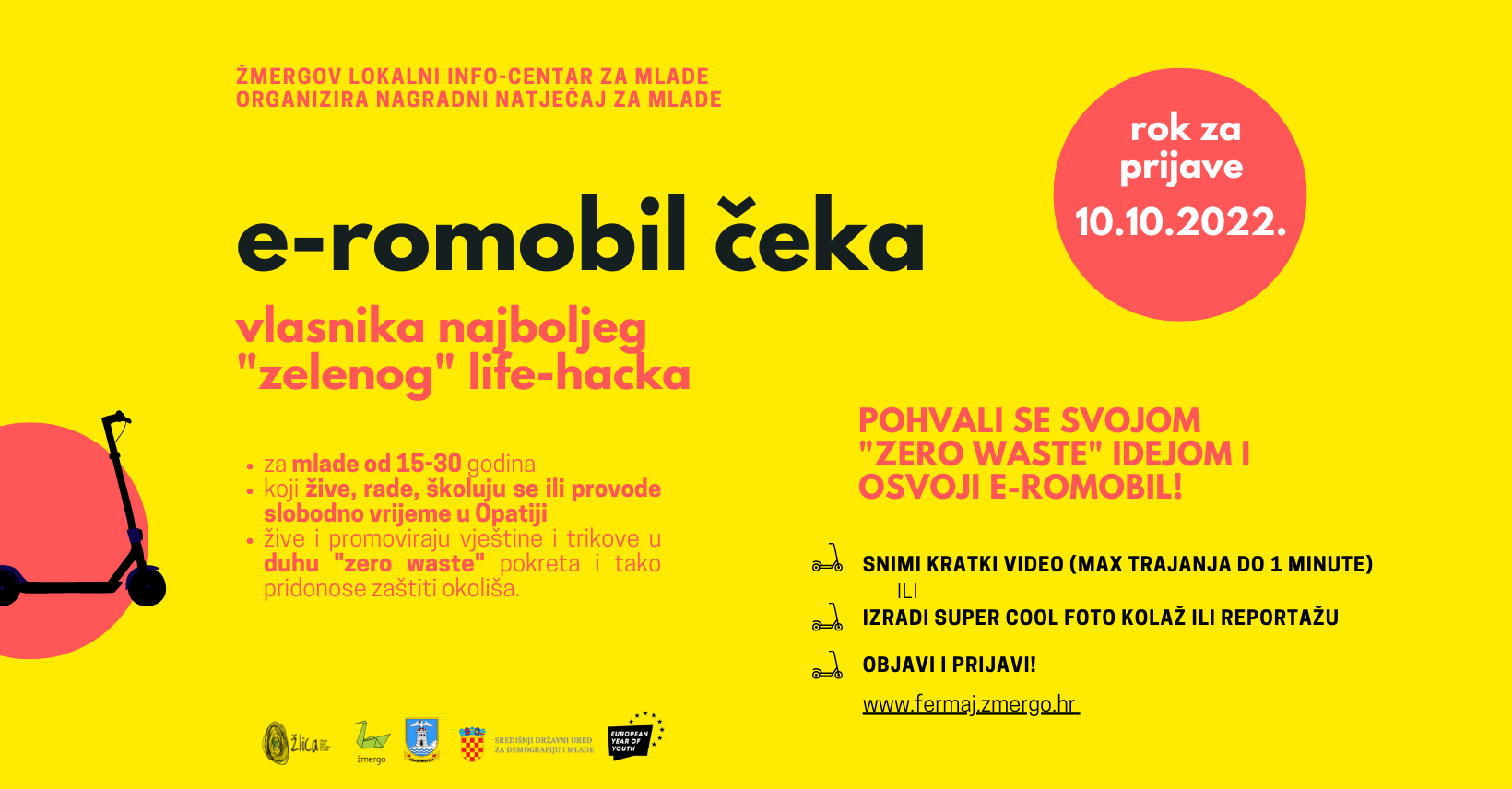 Novi e-romobil čeka, vlasnika najboljeg “zelenog life-hack-a”!