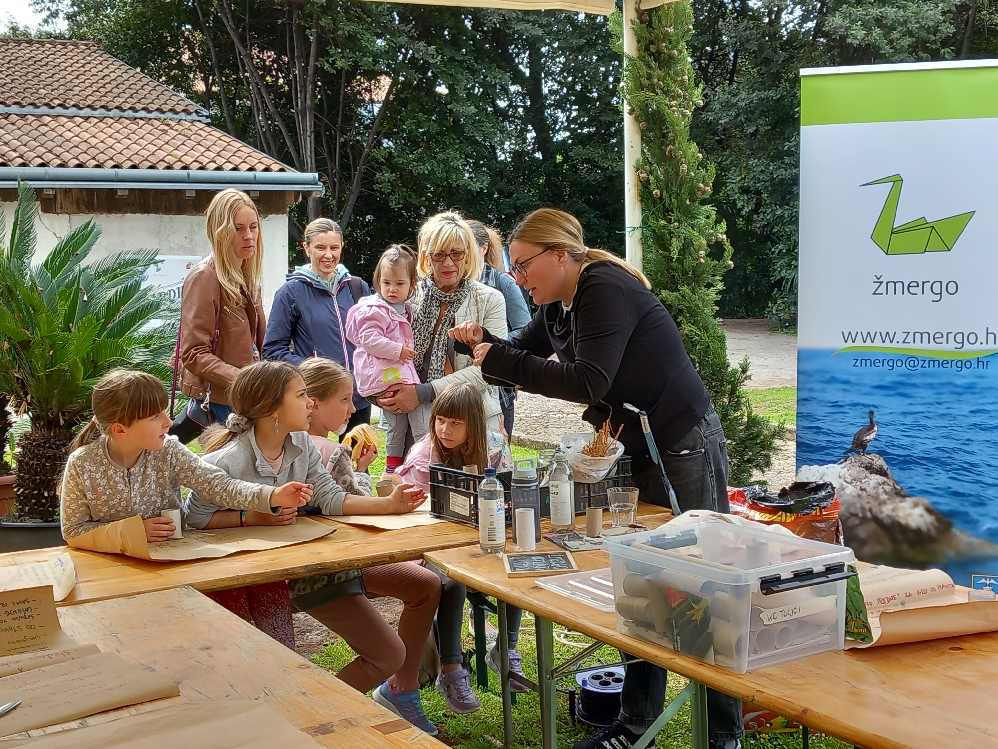 Na prvom opatijskom Festivalu cvijeća – Đardinu, Žmergice održale poučne radionice ekološke sadnje povrća i cvijeća