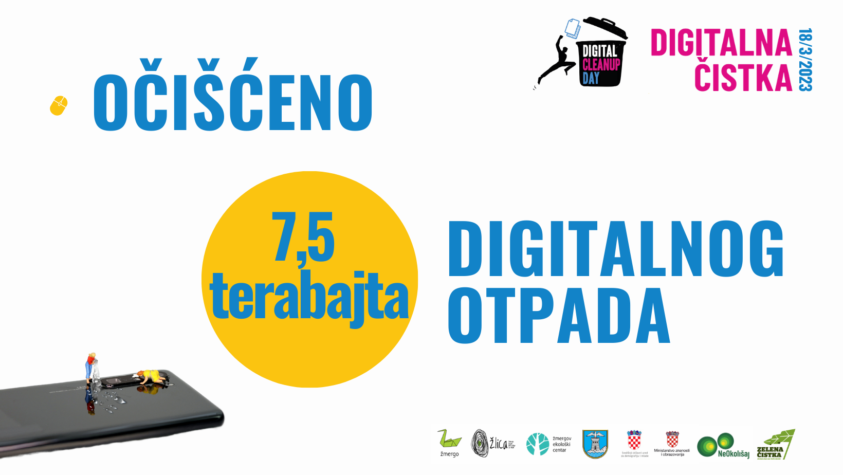 Novi uspjeh 4. nacionalne akcije Digitalna čistka