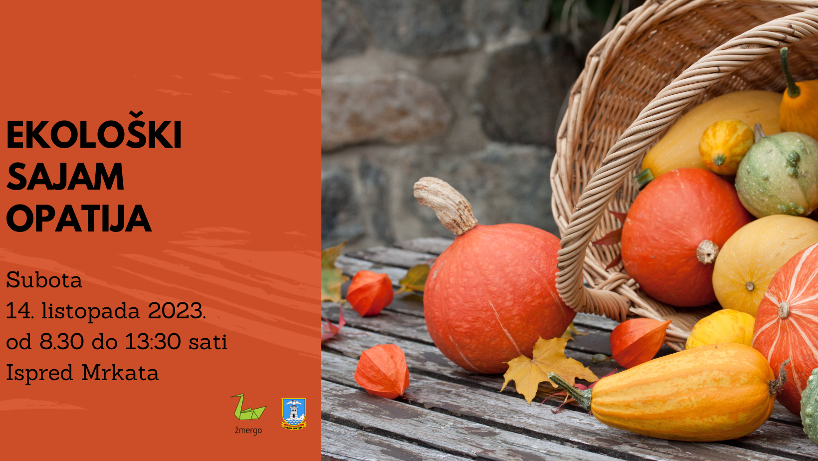 Ekološki sajam Opatija // 14. listopada 2023. na opatijskom Mrkatu