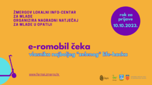 Treći e-romobil čeka vlasnika najboljeg “zelenog” life-hacka!