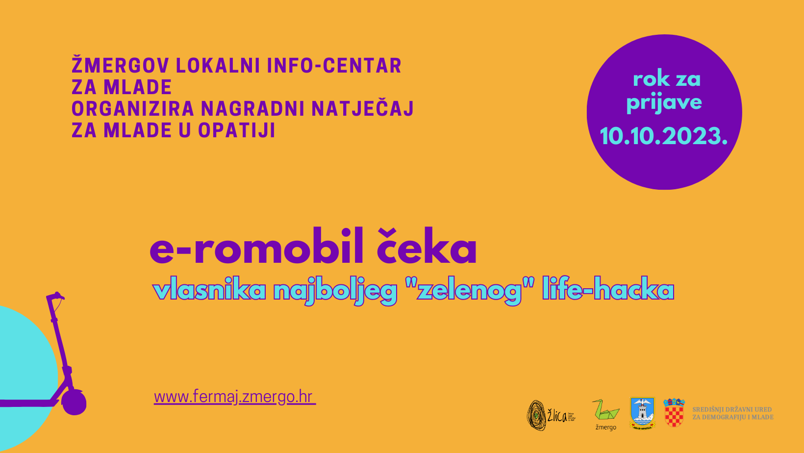 Treći e-romobil čeka vlasnika najboljeg “zelenog” life-hacka!