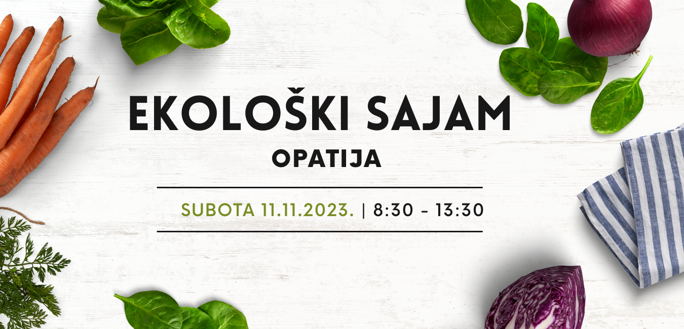 Ekološki sajam Opatija // 11. studenog 2023. na opatijskom Mrkatu