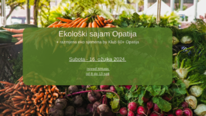 Ekološki sajam Opatija // 23. ožujka 2024.