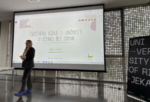 Na poziv Odsjeka za pedagogiju FFRI predstavili smo naše edukativne prakse u području održivosti