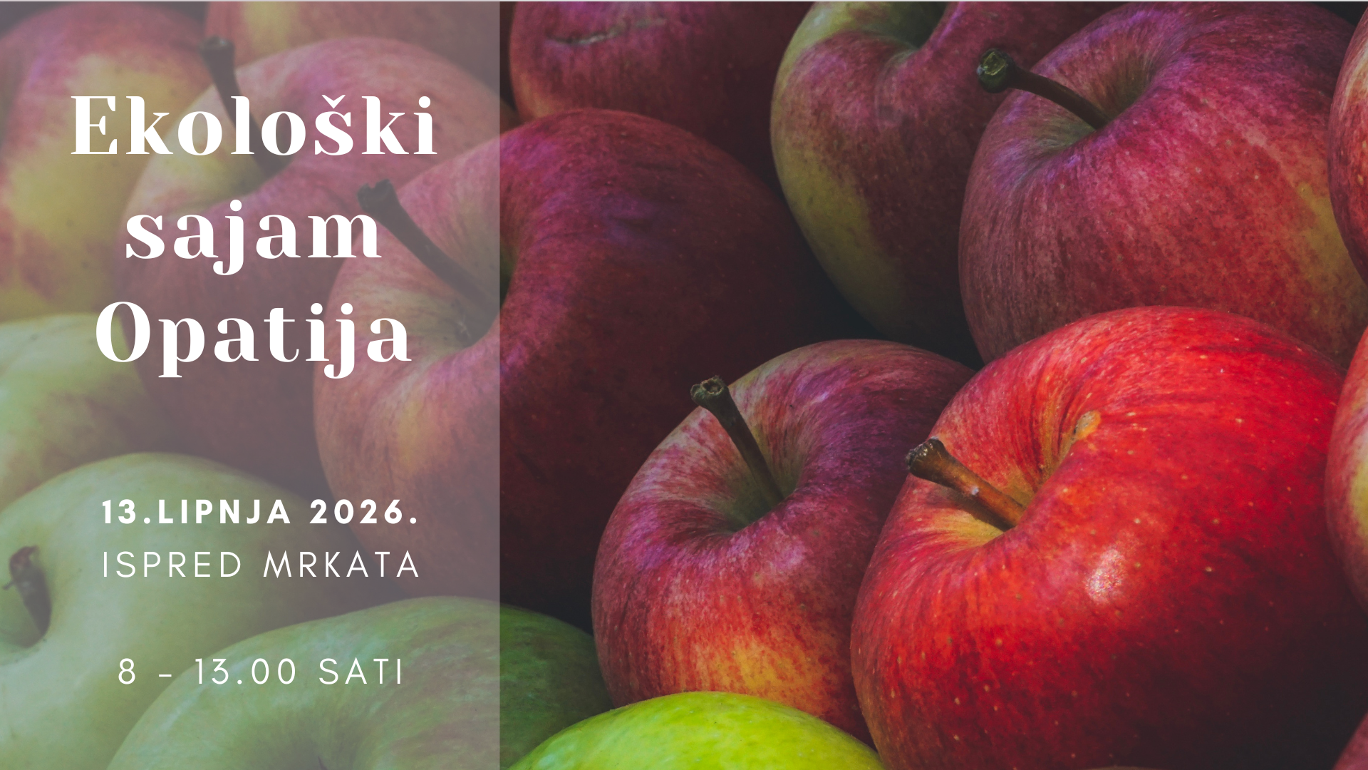 Ekološki sajam Opatija // 13. lipnja 2026.