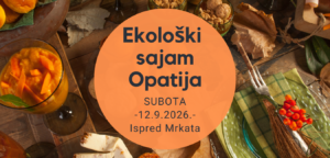 Ekološki sajam Opatija // 12. rujna 2026.